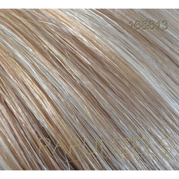 Gram 20 Clip In Hair Extensions Colour 16 613 Caramel Blonde 100 Gram 20 Clip In Hair Extensions Colour 16 613 Caramel Blonde Bleach Mix 7