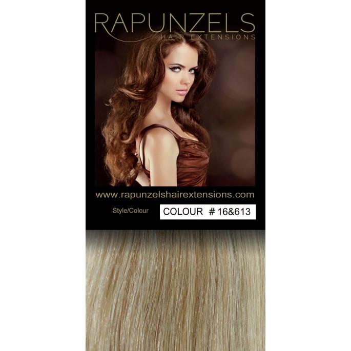 110 Gram 20 Hair Weave Weft Colour 16 613 Caramel Blonde Light
