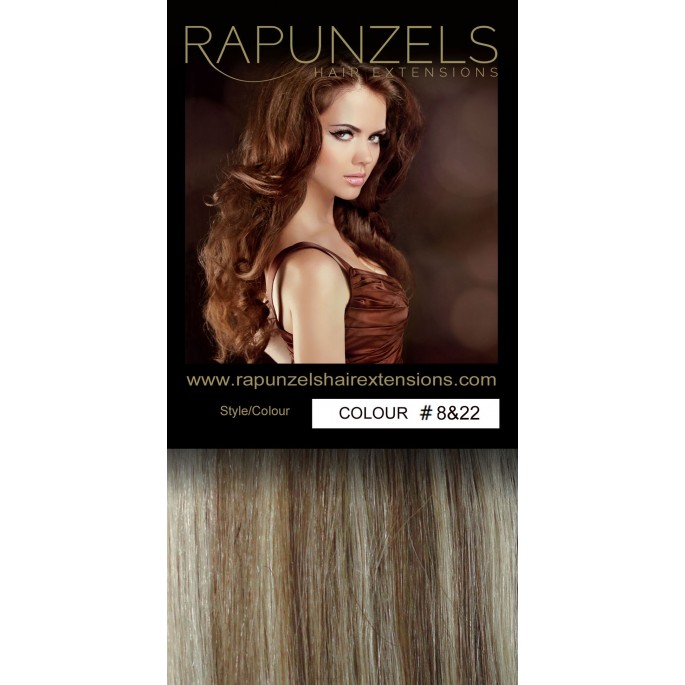 110 Gram 20 Hair Weave Weft Colour 8 22 Light Brown Light