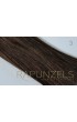 1 Gram 16" Pre Bonded Nail Tip Colour #3 Dark Brown (25 Strands)